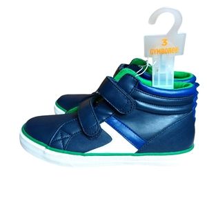 NWT Gymboree Size 3 Youth Navy Ankle Tennis Shoes